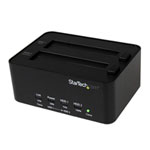USB 3.0 SATA HDD Duplicator & Eraser Dock for 2.5"/3.5" SSD/HDD from StarTech.com