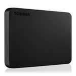 Toshiba Canvio Basics 2TB External Portable Hard Drive/HDD - Matte Black