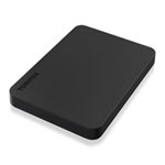 Toshiba Canvio Basics 2TB External Portable Hard Drive/HDD - Matte Black