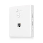 TP-LINK EAP115-Wall UK Mains Face Plate Wifi POE Access Point