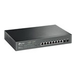 TP-LINK T1500G-10MPS Gigabit JetStream 8-Port Smart PoE+ Switch With 2x SFP