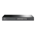 TP-LINK 16-Port Gigabit Smart Managed Switch with 2 SFP Slots