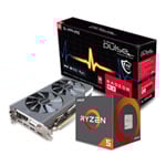 SAPPHIRE RX 570 PULSE 4GB GPU + AMD Ryzen 5 2600 CPU Bundle