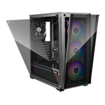 Deepcool MATREXX 70 3F Black Mid Tower Tempered Glass PC Gaming Case