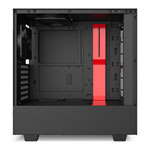 NZXT Black/Red H510 Mid Tower Windowed PC Gaming Case