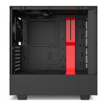 NZXT Black/Red H510i Smart Mid Tower Windowed PC Gaming Case