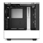 NZXT White H510i Smart Mid Tower Windowed PC Gaming Case