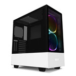 NZXT White H510 Elite Mid Tower Windowed PC Gaming Case