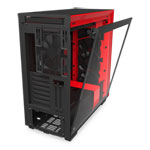 NZXT Black/Red H710i Smart Mid Tower Windowed PC Gaming Case