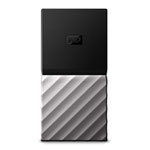 WD My Passport 256GB External Solid State Drive/SSD - Black/Silver
