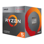 AMD Ryzen 5 3400G VEGA Graphics AM4 CPU with Wraith Spire Cooler