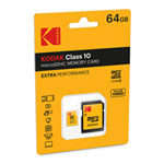 Kodak 64GB Micro SD Memory Card Class 10 with SD Adapter