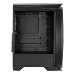 Aerocool Aero One Eclipse Mid Tower Case Tempered Glass with RGB Controller Hub - Black