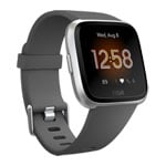 Fitbit Versa Lite Charcoal/Silver Fitness Band Activity Tracker
