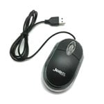 Xclio 1000dpi USB Optical Mouse with Scroll Wheel & Red LED