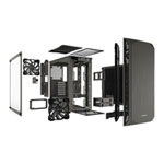 be quiet! Pure Base 500 Grey Tempered Glass Mid Tower PC Gaming Case
