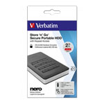 Verbatim 2TB Store´n´Go Secure Encrypted External Portable HDD/Hard Drive