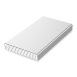 eStuff External Aluminum Enclosure for 2.5" SATA HDD/SSD to Fast USB3.1 Gen2 Type C / A Cable