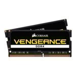メモリー CORSAIR VENGEANCE DDR4 64GB 2666MHz Corsair Vengeance 64GB DDR4 SODIMM 2666MHz Dual Laptop Memory Kit