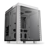 Thermaltake Level 20 HT Snow, White, Full Tower w/ Tempered Glass Window, 2x 140mm Fans, Type-C, E-ATX/ATX/mATX/mITX
