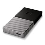 WD My Passport 512GB External Portable Solid State Drive/SSD - Black/White