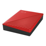 WD My Passport 4TB External Portable Hard Drive/HDD - Red