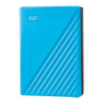 WD My Passport 4TB External Portable Hard Drive/HDD - Blue