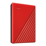 WD My Passport 2TB External Portable Hard Drive/HDD - Red