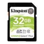 Kingston Canvas Select Plus 32GB UHS-I SDXC Memory Card