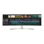 LG 49" Dual QHD 5K UltraWide Curved 32:9 IPS HDR10 Monitor ,USB-C