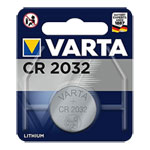 Varta Li-Mn CR2032 Button Cell Battery Lithium Non Rechargable
