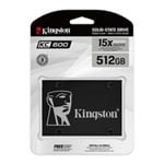 Kingston KC600 512GB 2.5" SATA SSD/Solid State Drive