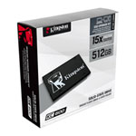 Kingston KC600 512GB 2.5" SATA SSD with Upgrade Kit