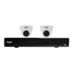 Optio 2x 4MP CVI Eyeball Cameras & 4 Channel 1TB DVR CCTV Kit