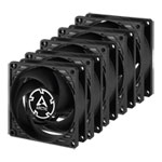 Arctic P8 PWM PST 80mm Cooling Fan Value Pack of 5
