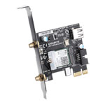 GIGABYTE Dual-Band Intel WiFi 6 2x2 MIMO Wireless PCIe Adapter with Bluetooth 5