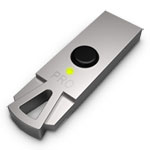 HYPERSECU Hyper FIDO Pro Titanium U2F/FIDO2/OTP Thumb Stick