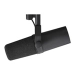 Shure SM7B Dynamic Microphone with DM1 Preamp and PSA1 Boom Arm