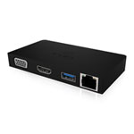 ICY BOX USB Type-C Docking Station with Integrated Cable