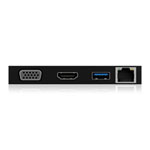 ICY BOX USB Type-C Docking Station with Integrated Cable