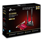 TP-LINK AX3000 Dual Band Wi-Fi 6 + Bluetooth 5.0 PCI-e Adapter