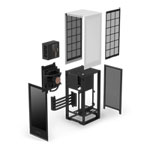 NZXT H1 Mini-ITX Windowed PC Gaming Case with 650W PSU & AIO Cooler Fitted White