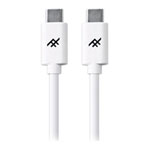 iFrogz UniqueSync USB C to C Charge & Sync Cable Fast 3.0A USB2.0 White 1M