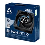 Arctic P8 PWM PST CO Fan Black