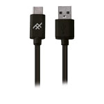 iFrogz UniqueSync USB A to C Charge & Sync Cable Black 1m)