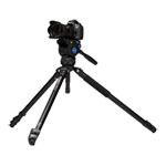 Benro BV Series Single Tube Aluminium Video Tripod w/ BV4H Head