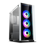 DEEPCOOL MATREXX 55 V3 ADD-RGB 3F White Mid Tower Tempered Glass PC Gaming Case