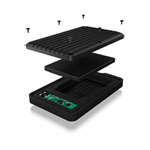 ICY BOX USB Type-C Rugged Enclosure for 2.5" SATA Drives