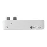 eSTUFF Allure Thunderbolt3 USB-C 5K Video Slot-in All in One Hub Pro for MacBook (Dual USB-C Slot)