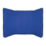 Manfrotto 4m Chromakey Blue Panoramic Background